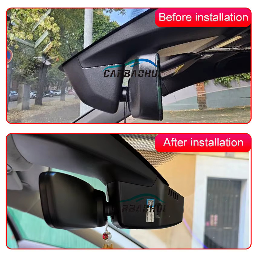 CARBAOHUI 4K Dash Cam Dual Dashcam mit WiFi und APP Steuerung für Cupra Formentor, Schwarz - Bild 2