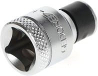 Gedore Bit-Adapter 3/8 Zoll Vierkant auf 1/4 Zoll Sechskant in Silber - Bild 1