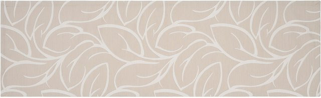 Tischläufer BATIDA von Gozze in Grau und Beige mit floralem Muster, B/T: 140 x 40 cm - Bild 1