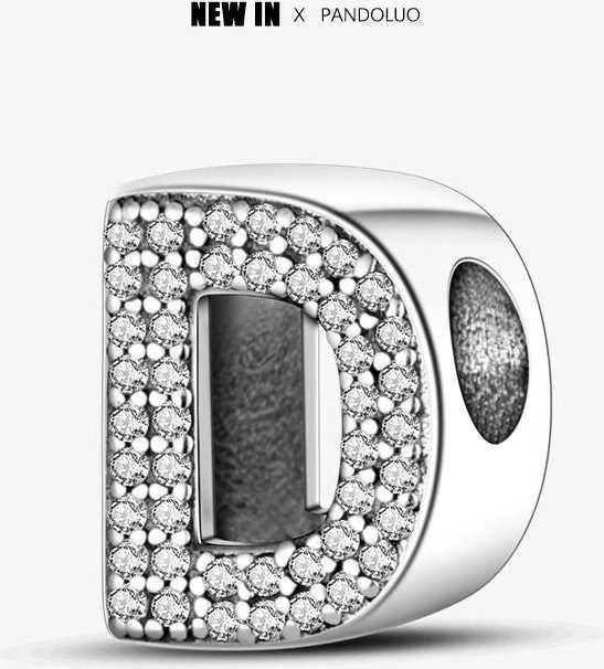 Allbestart Charm, 925 Silber, Zirkonia, Perle, Damen - Bild 1