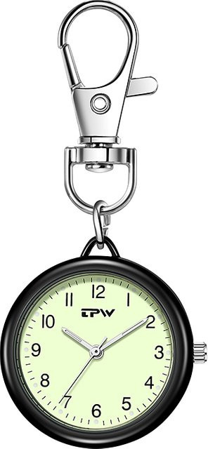 TPW Taschenuhr, Quarz, Edelstahl, Blau, Unisex, Vintage - Bild 1