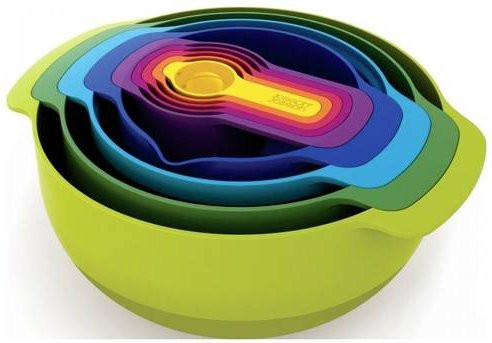 Joseph Joseph Nest Plus Schüsselset 9er Set aus Kunststoff in Multicolor 40031 - Bild 1