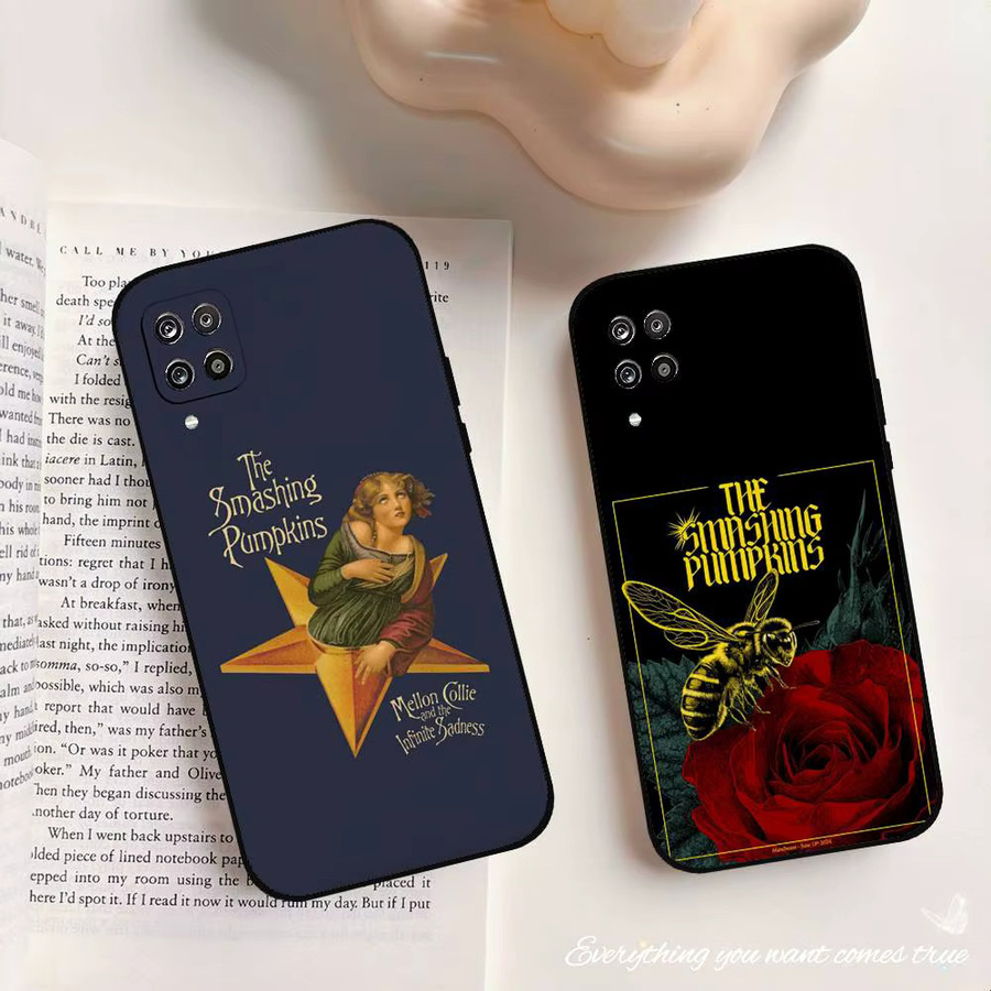 Rock The Smashing Pumpkins Soft Cover Handyhülle für Samsung Galaxy S21 S22 S23 S24 S25 S26 Ultra FE Plus 5G A52S - Bild 2
