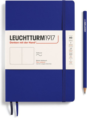 LEUCHTTURM1917 Notizbuch Medium A5 Softcover blanko Ink