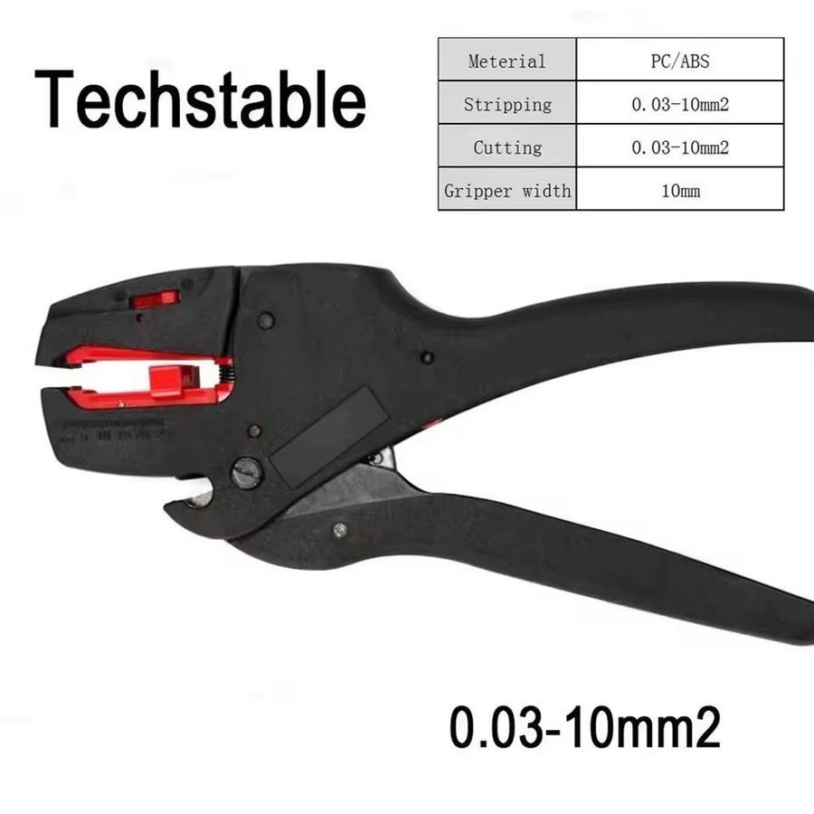 Skeyo Automatische Abisolierzange FS-D3 als Präzisions-Multitool für 0,08-6mm Kabelschere und Schneidwerkzeug - Bild 2