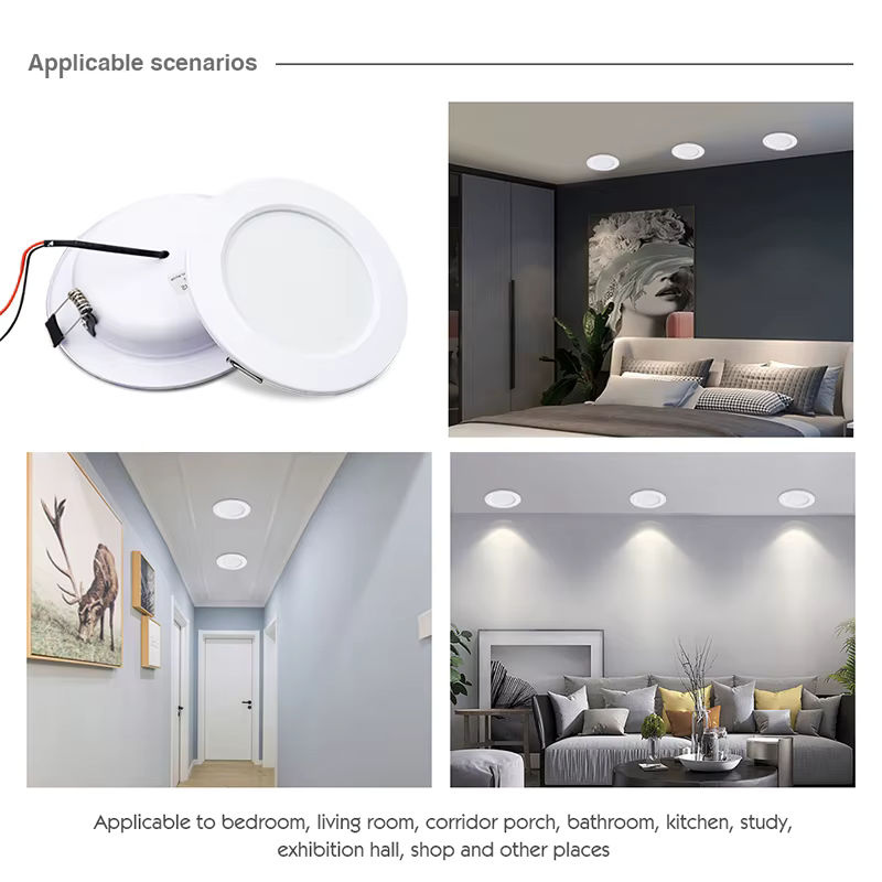 LATTUSO LED Downlight Rund Weiß für Innenbereich - Bild 4