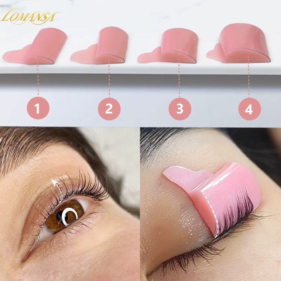 Lomansa Free Glue Wimpern-Lifting-Schutzpad, Unisex - Bild 2