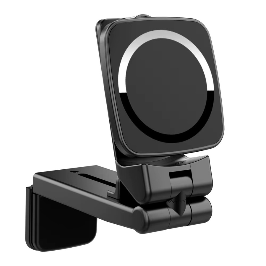 Magnetischer tragbarer Reise-Handyhalter mit 360 Grad Rotation, universelle Smartphone-Halterung für Flugzeugsitz oder Schreibtisch, Schwarz - Bild 7