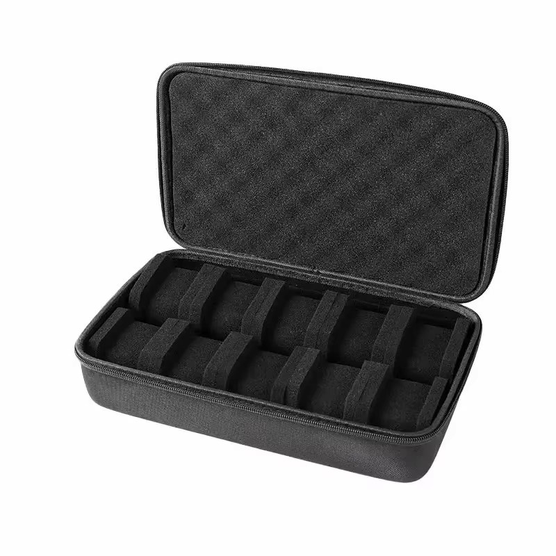 OAKCHARM Uhrenbox, Reise-Rolletui, Schwarz, Unisex - Bild 4