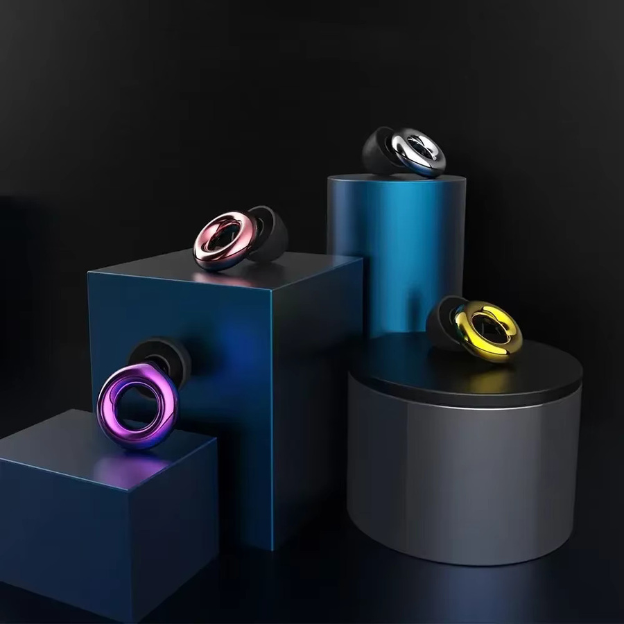 HUAK High-Fidelity-Ohrstöpsel in Silber mit 8 Aufsätzen in den Größen S, S, M und L für Musiker, DJs und Live-Events - Bild 4