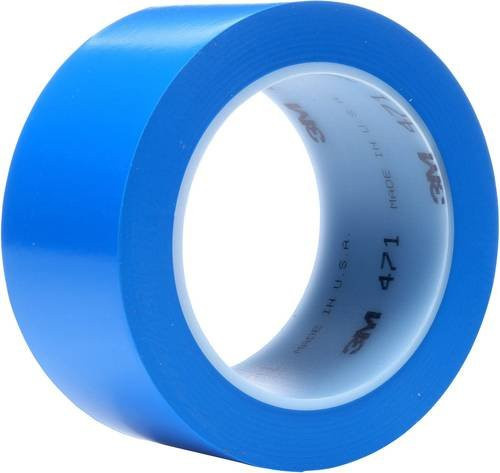 3M 471F PVC-Klebeband Blau, Breite: 50 mm, Länge: 33 m - Bild 1
