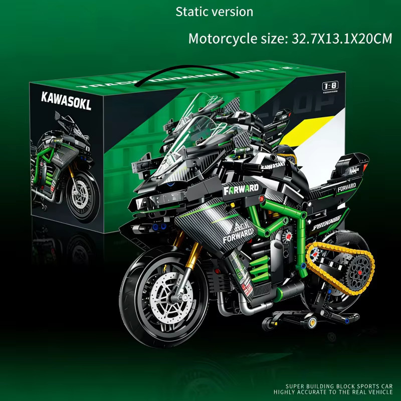 CACO BLOCKS Superbike-Bausatz, Fahrzeug, Maßstab 1:8 - Bild 2