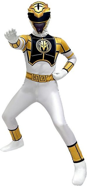 deyiyy Jumpsuit Maske Anzug, Cosplay Fantasia, Grau, Weiß - Bild 1