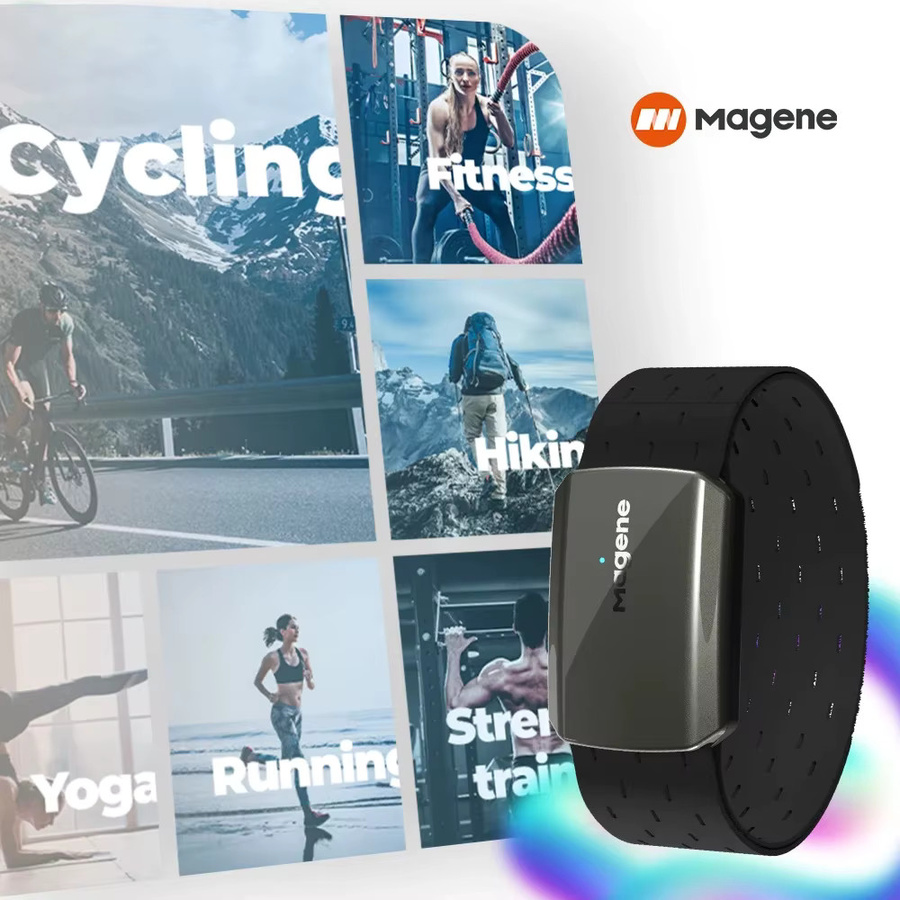 Magene H803 Herzfrequenz-Monitor mit Bluetooth und ANT+ Dual Mode in Schwarz - Bild 4