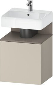 Duravit Waschtischunterschrank Qatego in Tau Matt, B/T/H: 49 x 42 x 64,5 cm - Bild 1