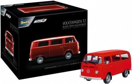 Revell VW T2 Bus Adventskalender Bausatz 1:24 easy-click mehrfarbig - Bild 1