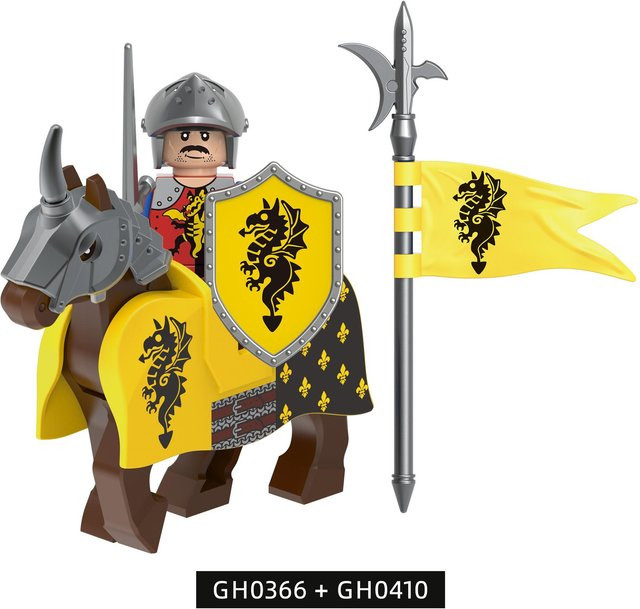 Mittelalterliche Militärbausteine Ritter, Spielzeug, ab 14 Jahre - Bild 1