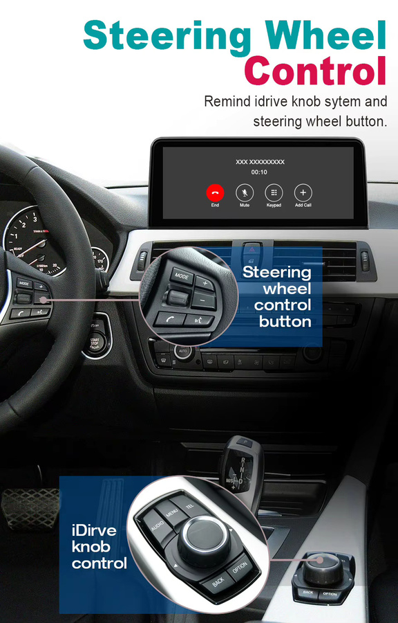 DMDNAVI Android Autoradio mit 8,8 Zoll Display für BMW 5er Serie E60 E61 E63 (2004-2008), Android 15, 8GB RAM, 64GB Speicher, mit Android Auto, Carplay, GPS-Navigation und Multimedia-Funktionen, Schwarz - Bild 6