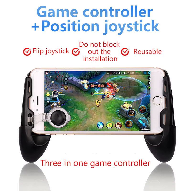 JETTING 3 in 1 Teleskop Handy Gamepad Halter für Mobile Controller in Schwarz - Bild 2