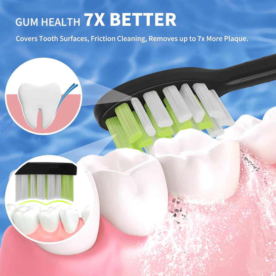 Philips Zahnbürsten-Ersatzköpfe, 4/10 Stück, kompatibel mit One Series Sonicare - Bild 4