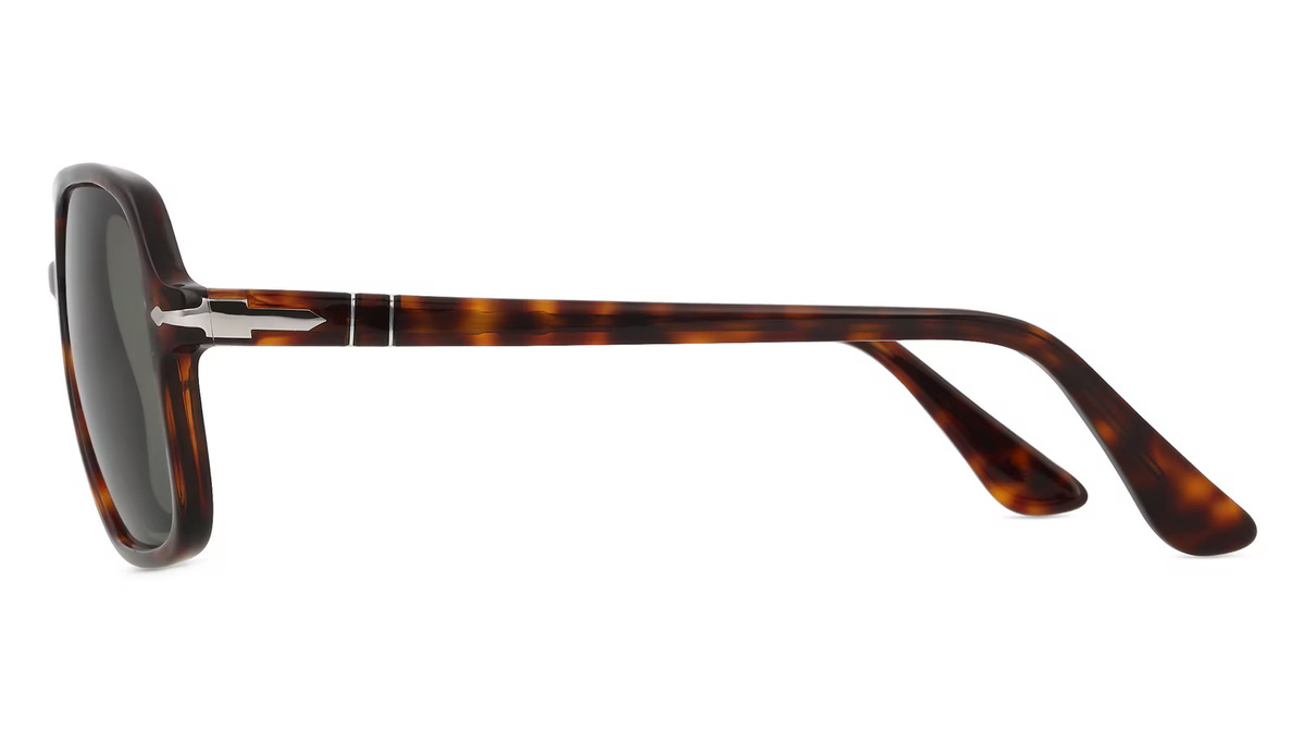 Persol 0PO3328S Sonnenbrille Pilot, Vollrand, Acetat, Herren, braun - Bild 2