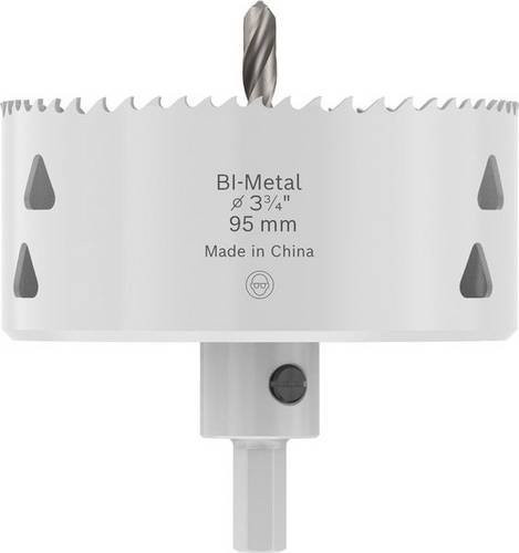 Bosch Multi Material Lochsäge mit Aufsteckhalter, Farbe Silber, Durchmesser: 9,5 cm - Bild 1