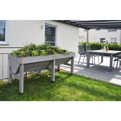 VegTrug Hochbeet Klassik aus Zeder in Grau, B/T/H: 183 x 76 x 80 cm - Bild 3