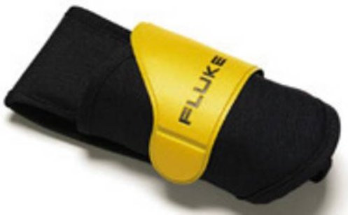Fluke H5 Messgeräteholster Schwarz-Gelb aus Textil und Kunststoff passend für Fluke Tester T5-600 und T5-1000 - Bild 1
