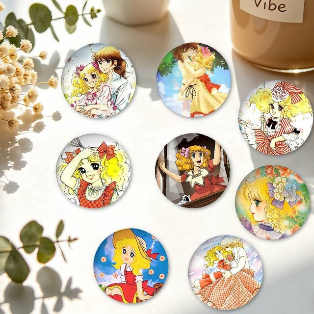 C-Candy Brosche, Weißblech, Bunt, Kinder - Bild 1
