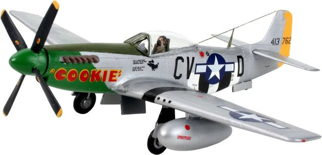 Revell Model Set P-51D Mustang, Modellbausatz, 1:72, ab 8 Jahren - Bild 1
