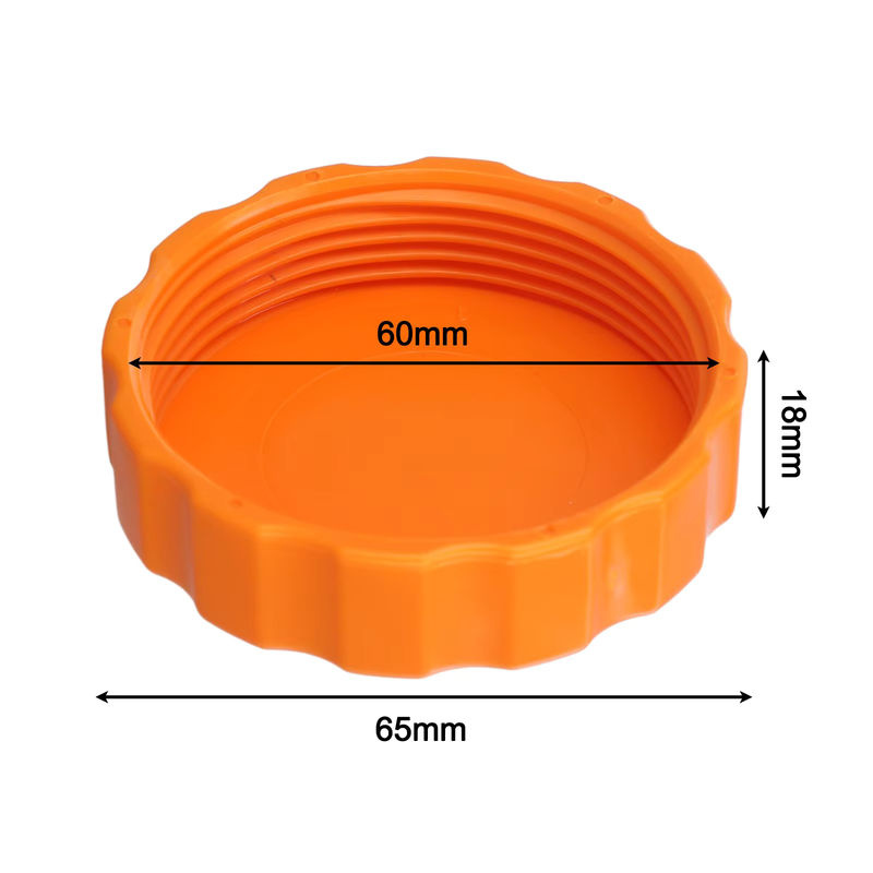 Vibratite Sandpumpen Ablaufabdeckung aus Kunststoff in Orange für Sandfilter Pools - Bild 3