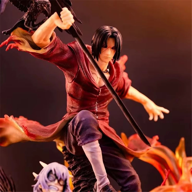 Bandai Anime Akatsuki Uchiha Itachi Susanoo Ver. Action Figure aus PVC in Rot - Bild 3