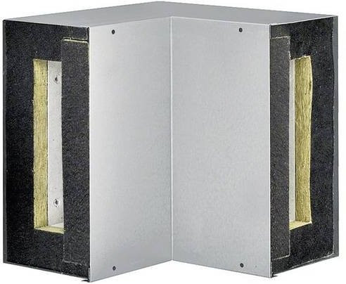 Hager L6951VERZ Inneneck in Silber/Steel, 1 Stück - Bild 1