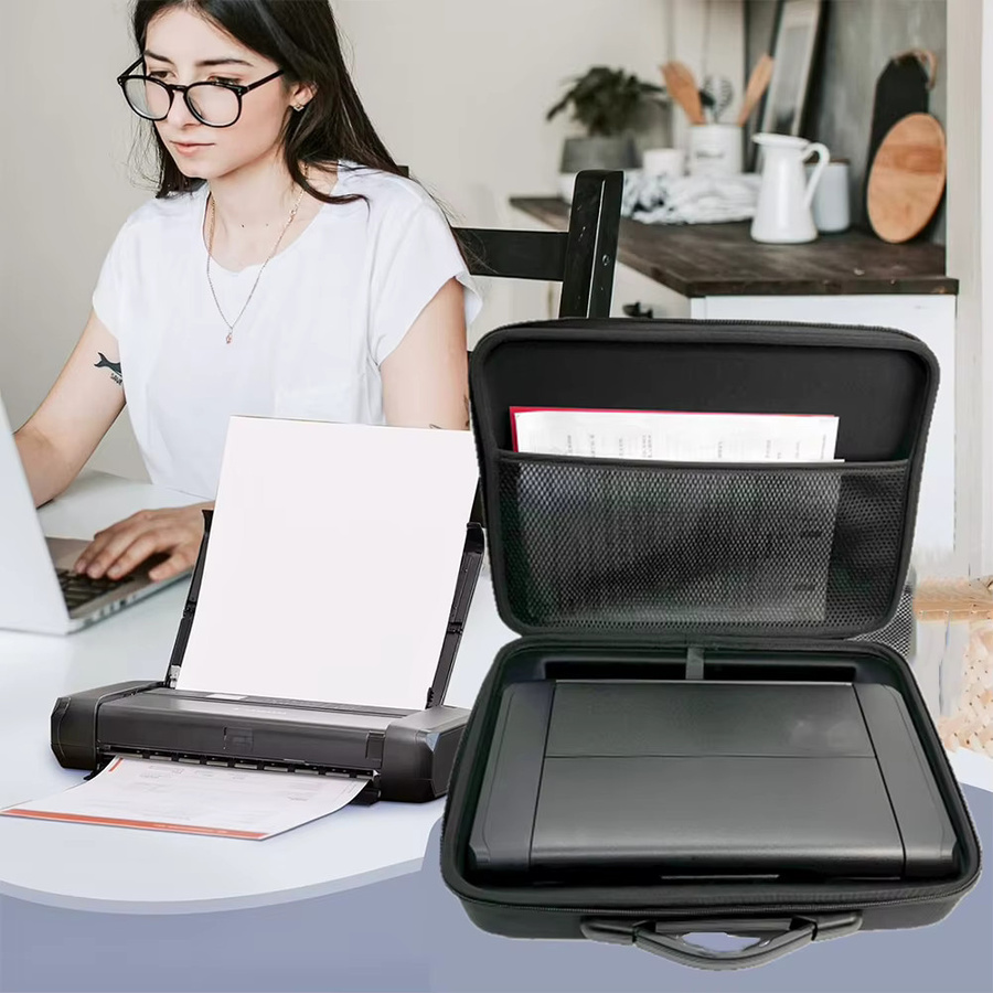 Canon PIXMA TR160 TR150 iP110 Hartschalen-Reisetasche in Schwarz für kabellose Drucker - Bild 3
