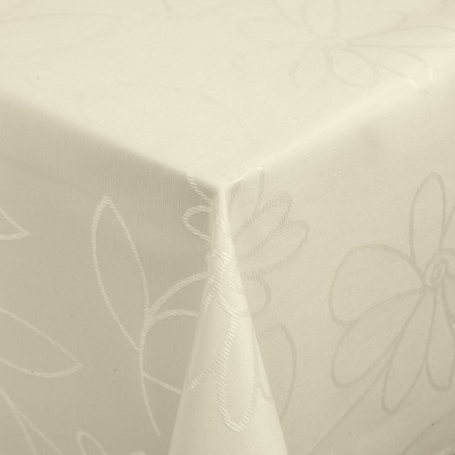 ERWIN M. Tischdecke Floralie quadratisch beige B/L: 80 x 80 cm - Bild 1