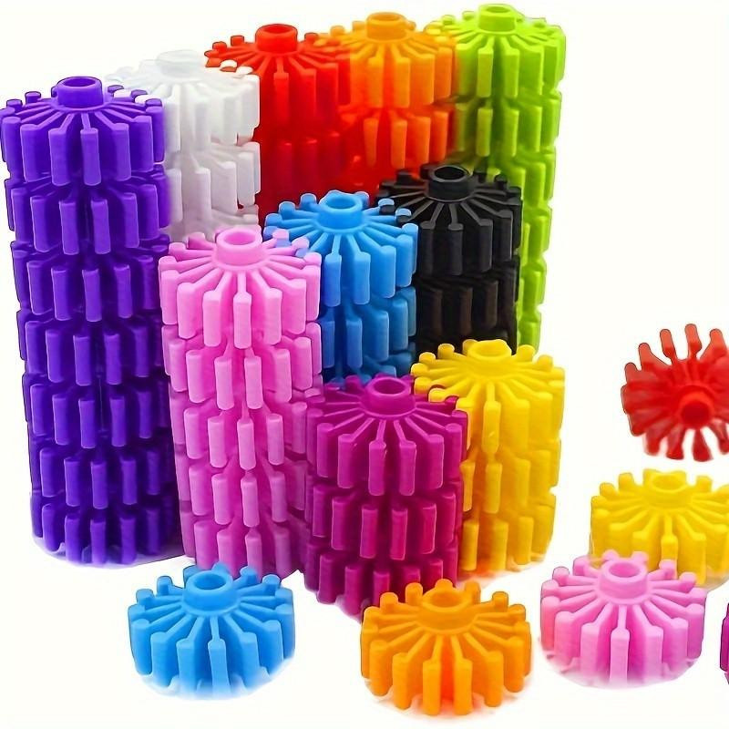 Yiran toy Zahnrad-Bausatz 60-teiliges Set für 6-12 Jahre bunt/mehrfarbig - Bild 2