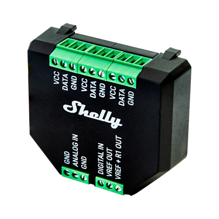 Shelly Plus Add-on Schnittstellenerweiterung Schwarz - Bild 2