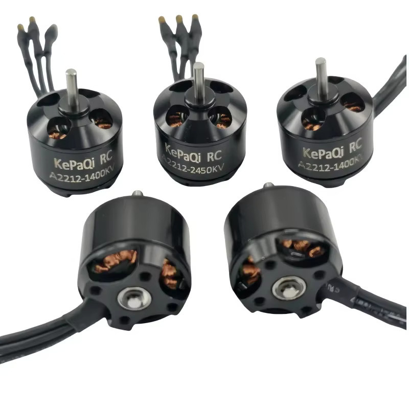 KPQ bürsterloser Motor A2212, Modellflugzeug Zubehör, Metall, Schwarz - Bild 1