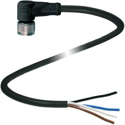 Pepperl+Fuchs 239999-100024 Sensor-Aktor-Steckverbinder konfektioniert, 4 Polzahl, schwarz, Länge: 5 m - Bild 1
