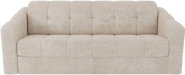 Schlafsofa Darielo von Vente-unique in Beige mit einer Breite von 210 cm - Bild 1