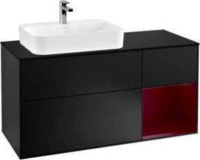 V&B Waschtischunterschrank Finion in Blau Lackiert, Breite: 120 cm, Tiefe: 50,1 cm, Höhe: 50,1 cm - Bild 1