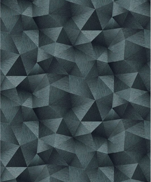 Erismann Vliestapete Guido Maria Kretschmer Fashion for Walls 3 in Petrol mit geometrischem Grafikdesign - Bild 1