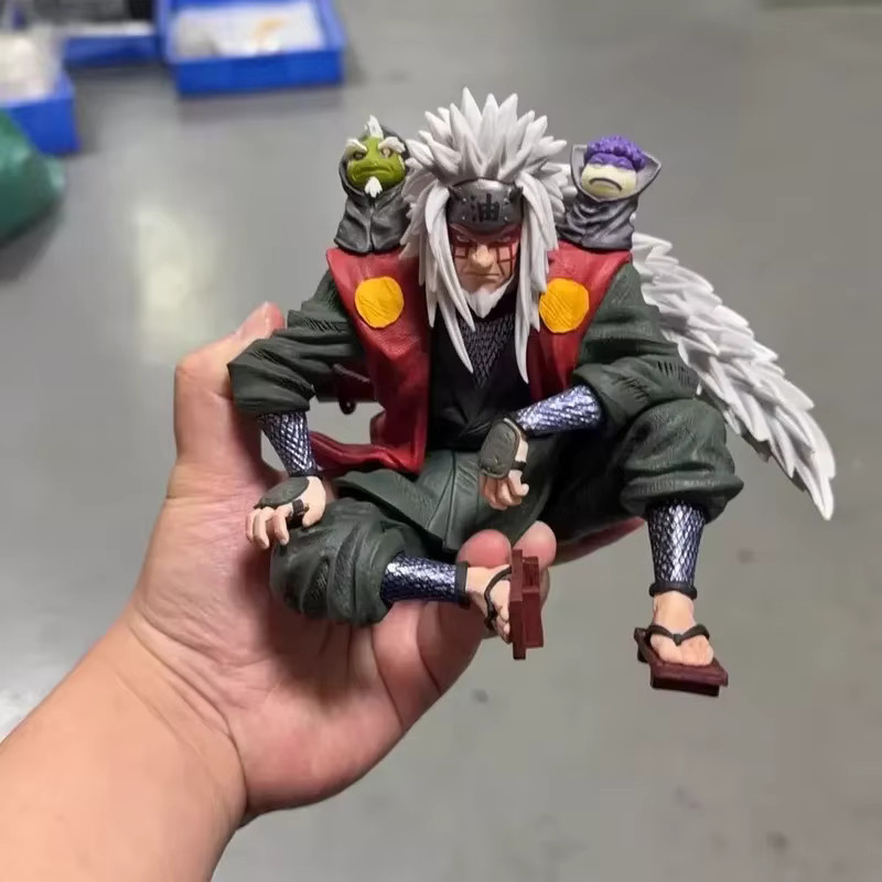 Bandai Anime Jiraiya Doppelköpfige Statue Actionfigur in Multicolor, Höhe: 13,5 cm - Bild 4