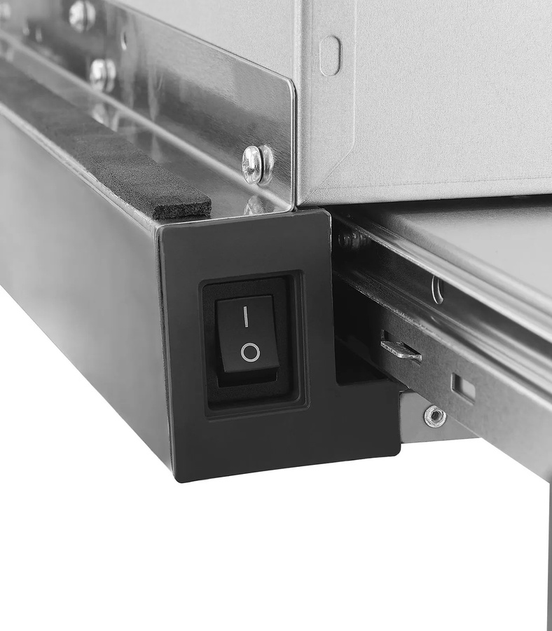 Exquisit FSH 61-8.2 C Dunstabzugshaube in Silber, Einbauhaube mit LED-Display und Aktivkohlefilter, B/T/H: 60 x 59,5 x 28 cm - Bild 2