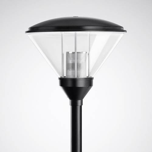 Trilux LED-Mastleuchte 9861IA-LR 6515240 in Schwarz mit warmweißem Licht für den Garten - Bild 1