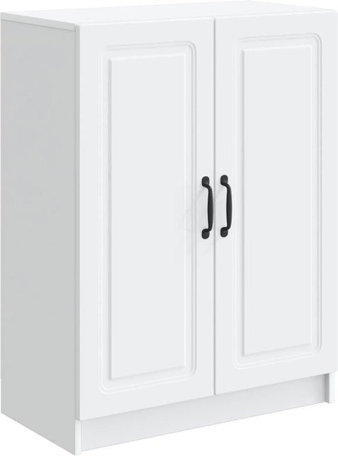 vidaXL Sideboard Weiß aus Holzwerkstoff B: 66 cm, T: 34,5 cm, H: 87 cm - Bild 1
