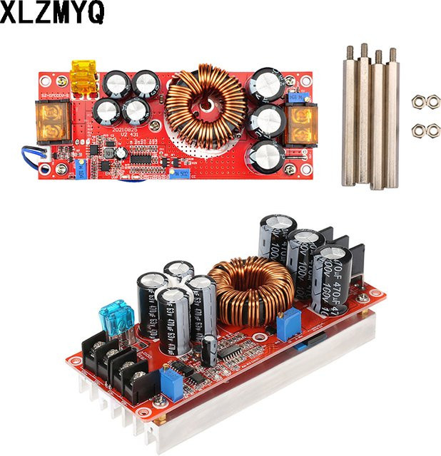 DC-DC-Aufwärtswandler Step-Up-Stromversorgungsmodul 1800 W 40 A, einstellbarer Spannungswandler 10–60 V auf 12–90 V - Bild 1