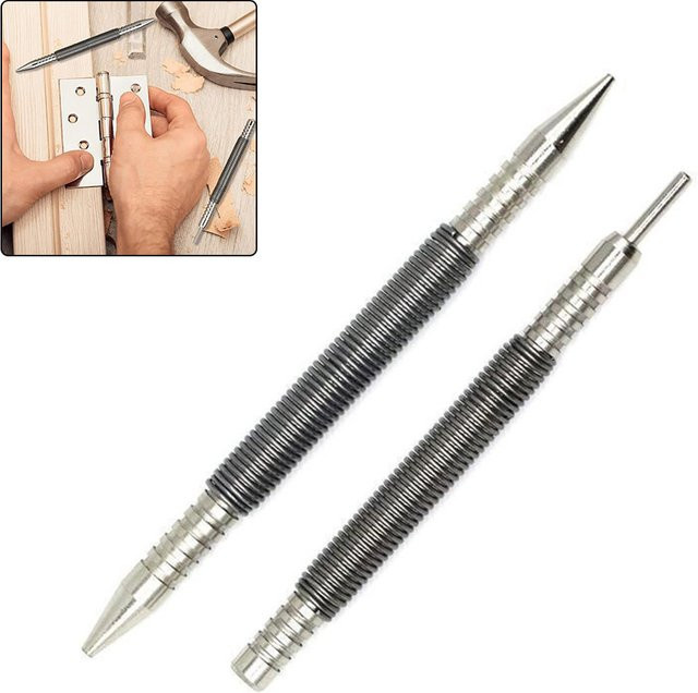 DAZZLEEX Dual Kopf Nagelset mit 1/16 und 1/32 Zoll Köpfen für 3500 PSI Scharnierstift-Nagelentferner zum schnellen Bohren in Holz und Metall, 2 Stück - Bild 1