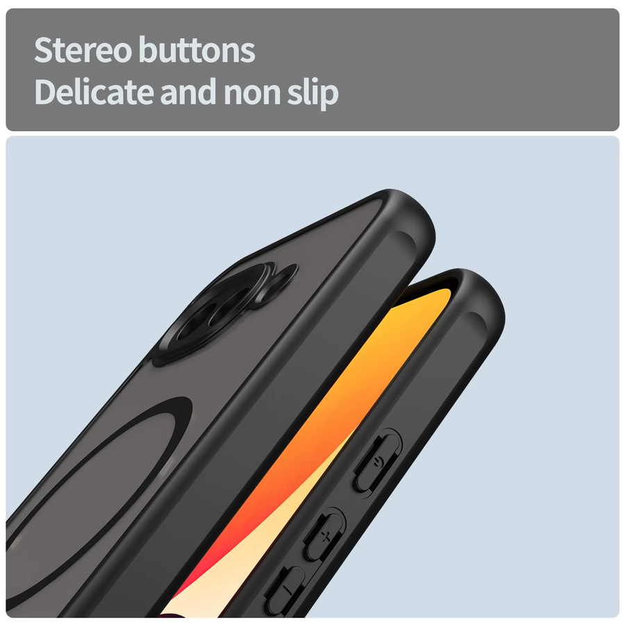 Panbon Stoßfeste TPU-Schutzhülle für Google Pixel 10, 10A, 9 Pro XL, 9A und 10 Pro XL mit magnetischem kabellosem Laden in Schwarz - Bild 3
