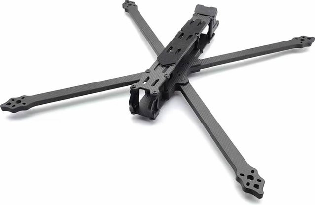 iFlight XL10 V6 10 Zoll Super Long Range HD Carbon Rahmen Kit in Schwarz für O3 Air Unit CADDX Vista HD VTX mit 420mm Radstand True-X Design - Bild 1
